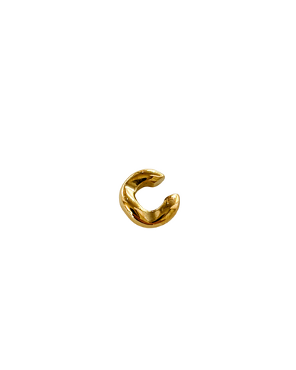 Luz Maria Gold Wavy Ear Cuff