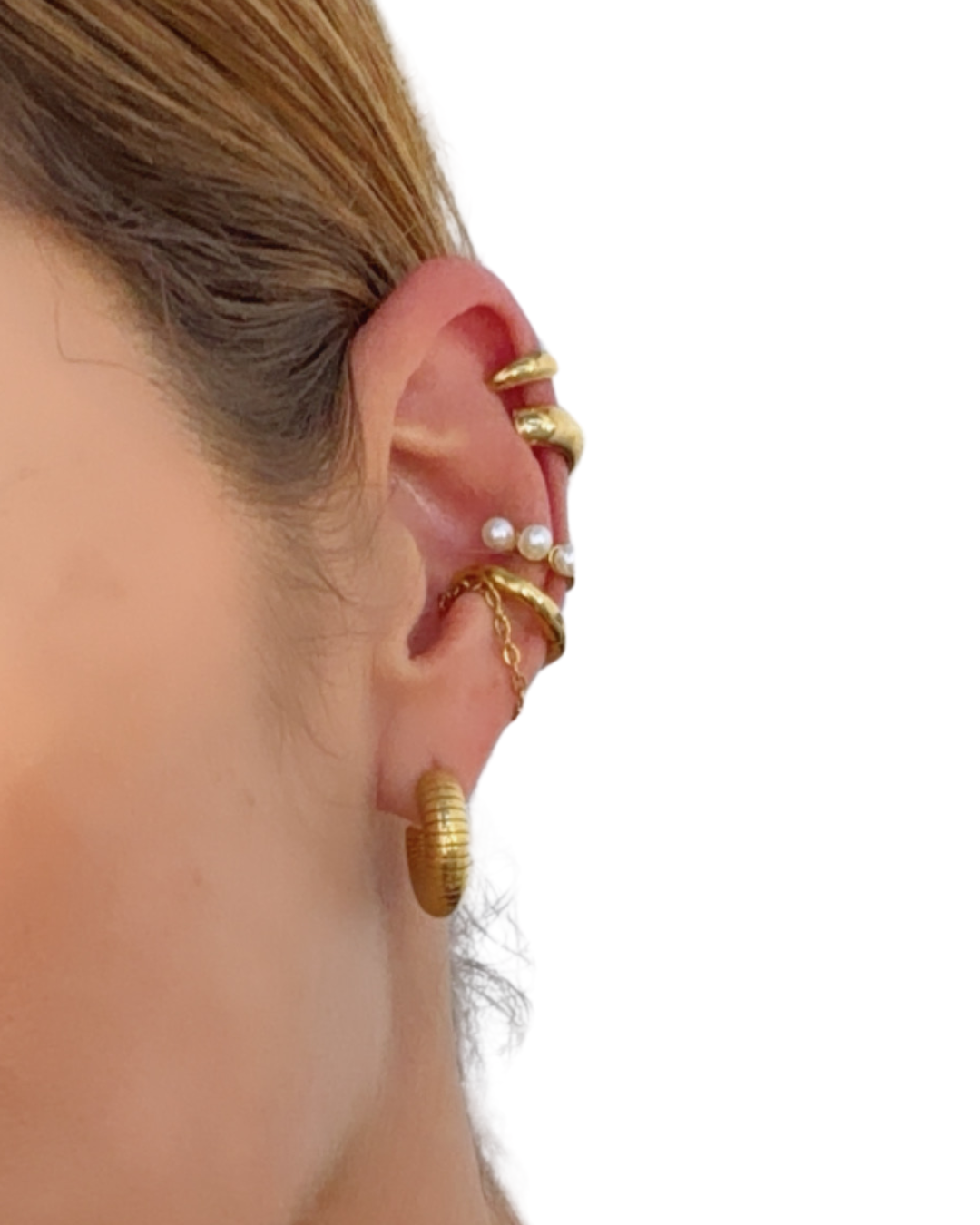 Zoé Ear Cuff Thin and Wide