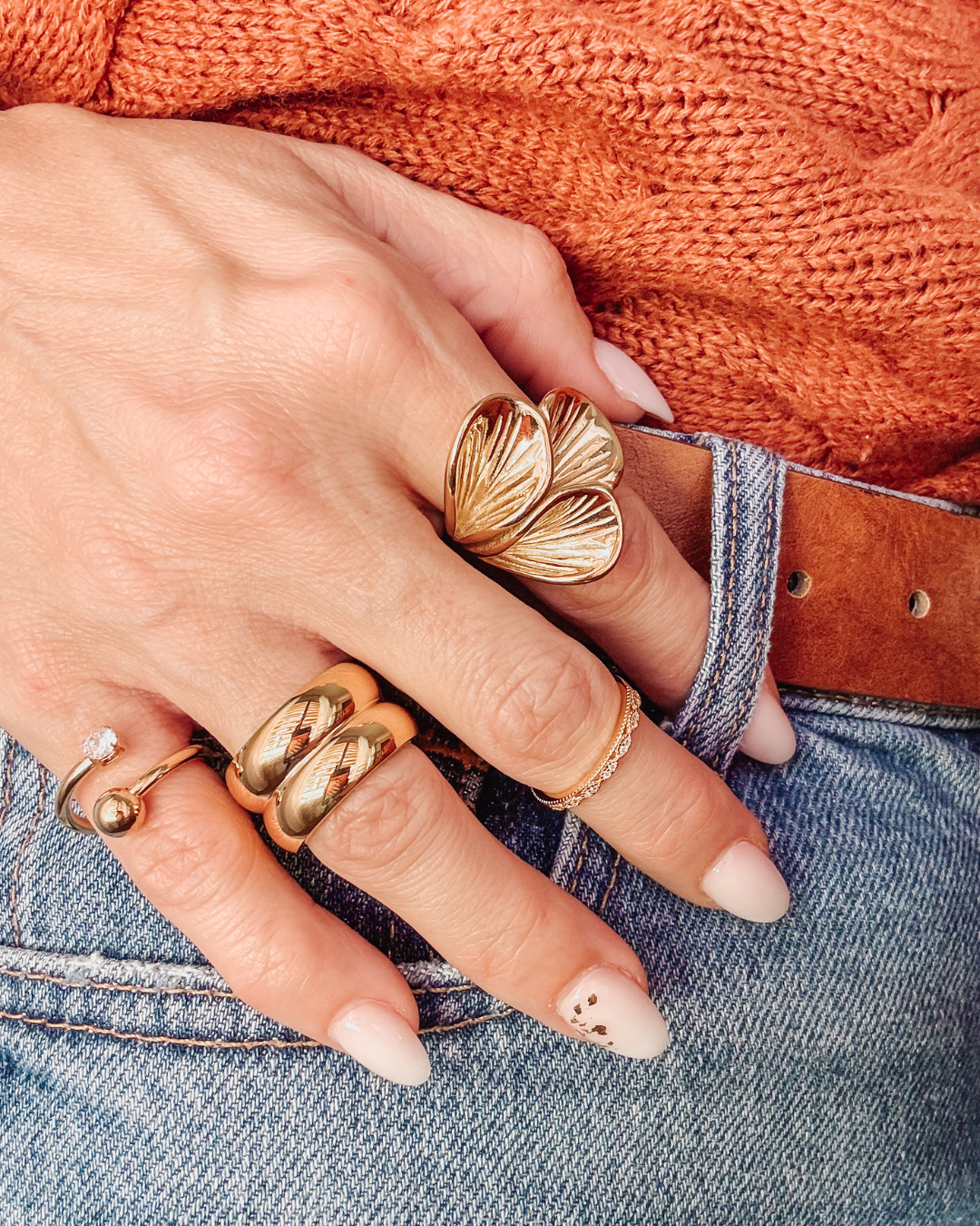 Amapola Chunky Ring