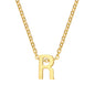 Alina Small Initial Gold Necklace