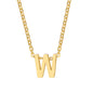 Alina Small Initial Gold Necklace