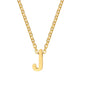 Alina Small Initial Gold Necklace