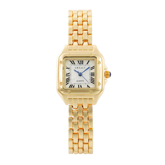 Gabriela Vintage Gold Watch